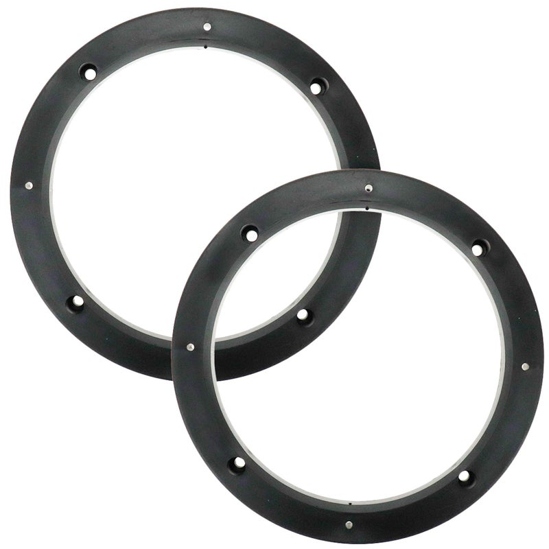 AUTUT Speaker Spacer,6.5 Inch ABS Ring Spacer Speaker Grill Subwoofer Spacer Adapter for Auto Car, 14mm Depth,Pack of 2 - Image 1